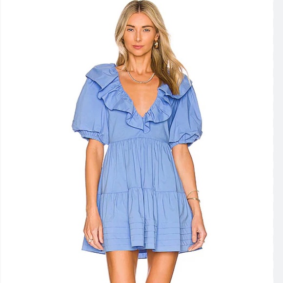 Saylor Dawn Dress - Cerulean main image 1